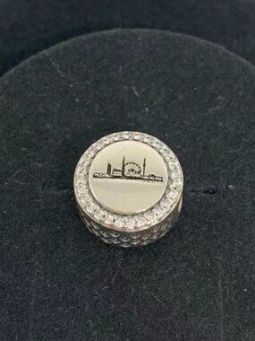 Pandora Vienna Skyline Heart Sterling Silver Charm